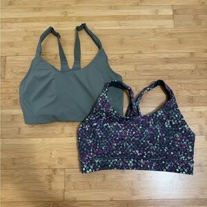 Lululemon sports bras - Green and Floral